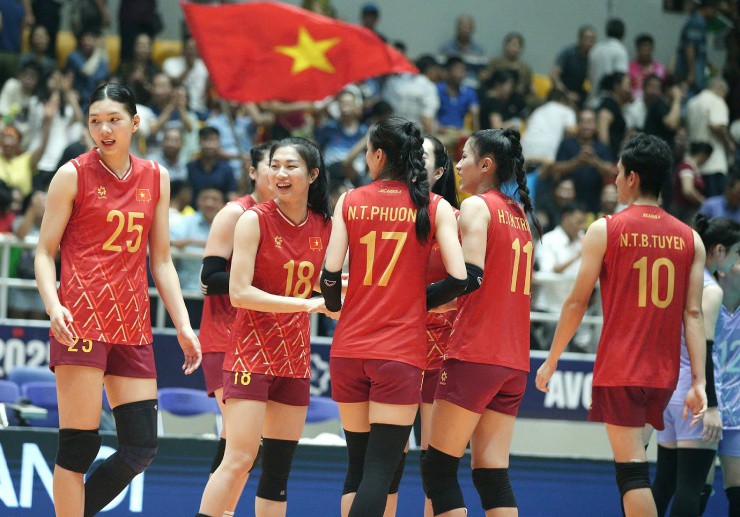 ĐT bóng chuyền nữ Việt Nam lần thứ 3 vô địch giải châu Á, hướng tới HCV SEA Games 33 - 2