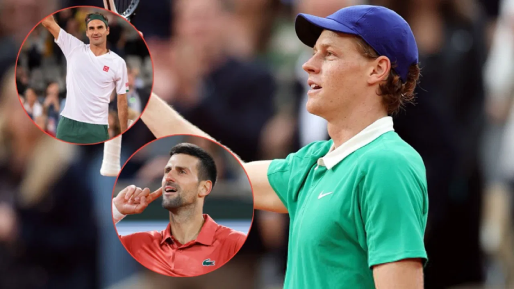 Sinner có kỷ lục xếp hạng vượt Djokovic, nhưng khó với tới cột mốc Federer - 1