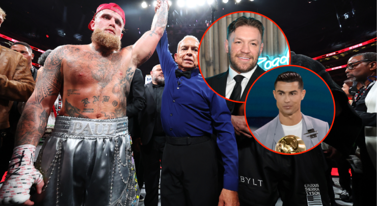 "Ông cháu" Jake Paul thắng Mike Tyson, giờ quay sang coi thường Ronaldo - McGregor - 1