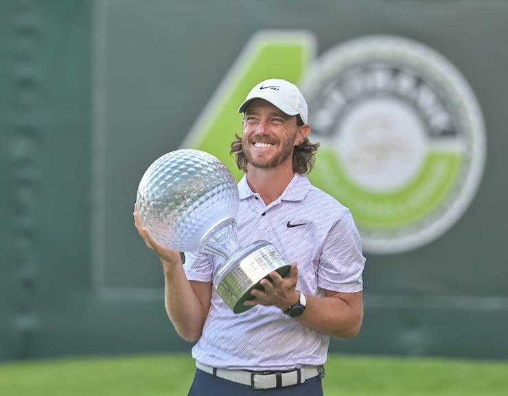 Kịch tính giải golf Travelers Championship: Bradley đánh bại vua về nhì Tommy Fleetwood - 4