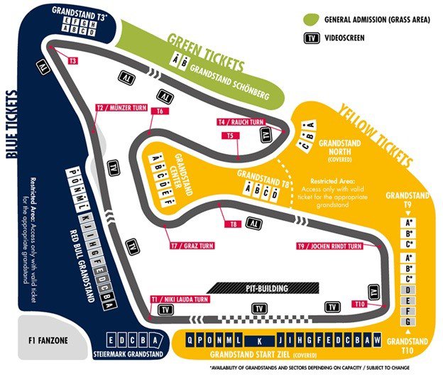 Đua xe F1, Austrian GP: Mùa hè nóng bỏng chính thức khởi động tại Red Bull Ring - 3