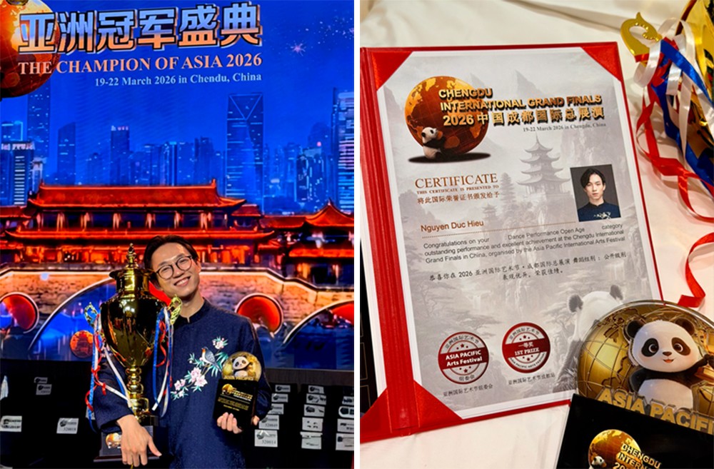 Tài năng ba lê Việt giành giải Nhất Liên hoan nghệ thuật châu Á – Thái Bình Dương 2026 - 1