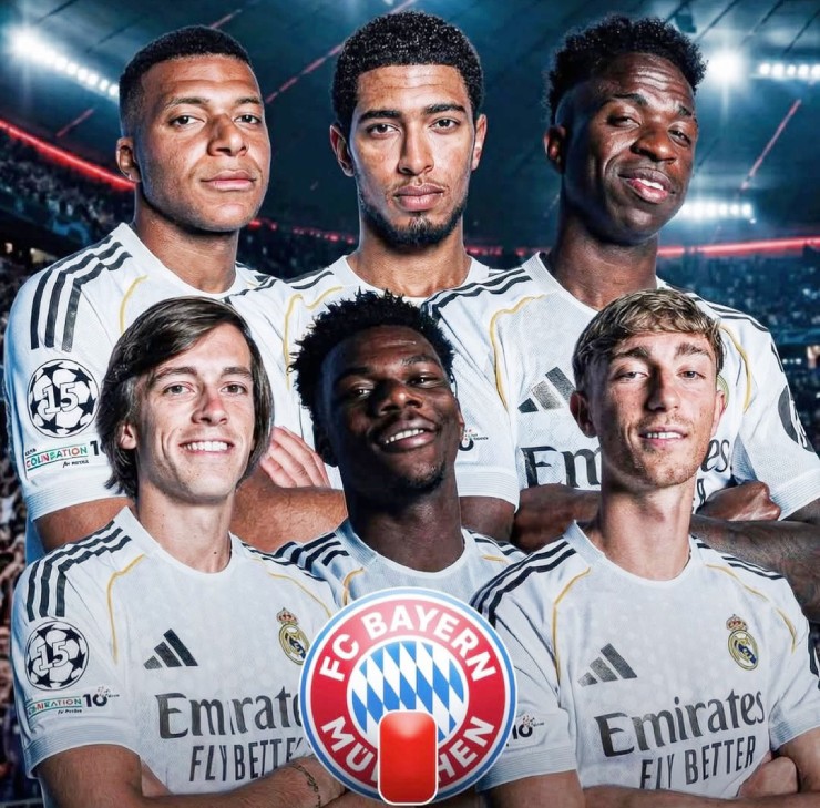 Mbappe & 5 sao Real nguy cơ bị treo giò, "vừa đá vừa run" trước Bayern ở Cúp C1 - 1