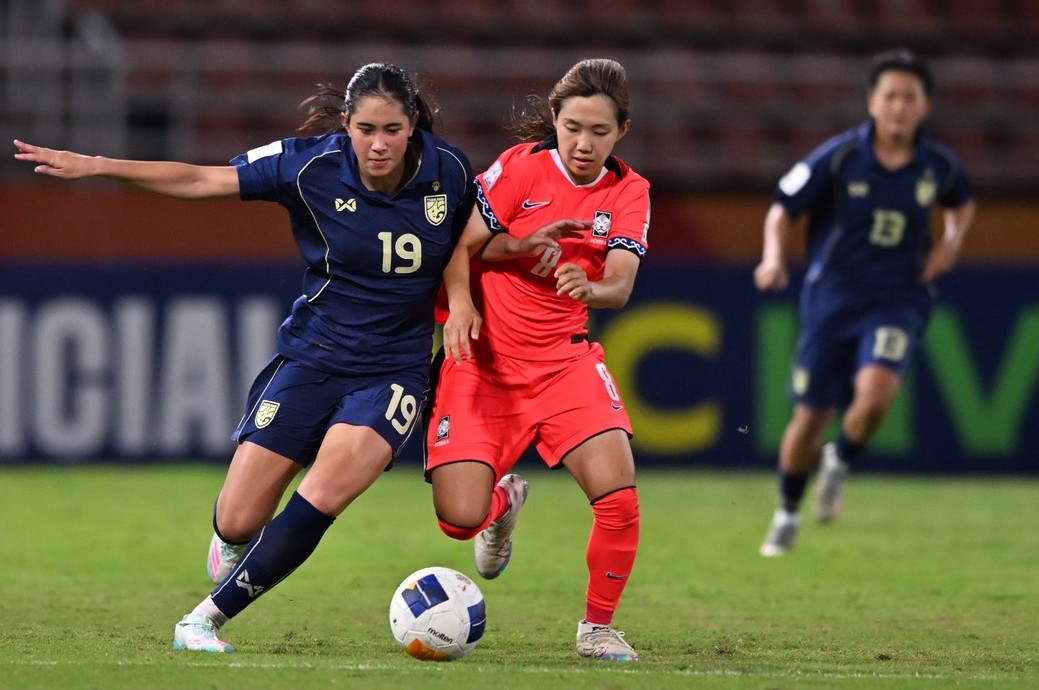 Video bóng đá U20 nữ Thái Lan - Hàn Quốc: 120 phút kịch chiến, vỡ òa vé World Cup (Giải châu Á) - 1