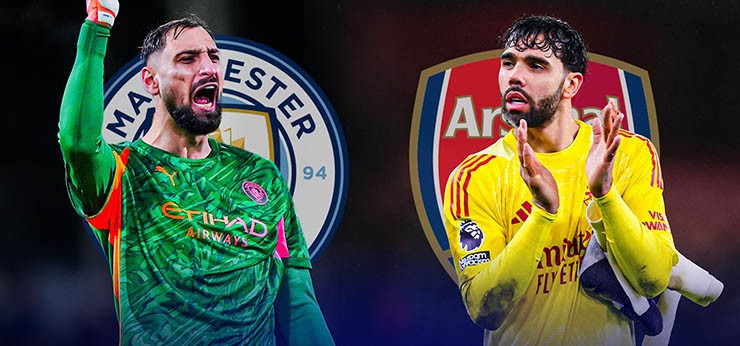"Chung kết" Ngoại hạng Anh: Siêu thủ môn đua tài, Donnarumma - Raya ai "ngon" hơn? - 4