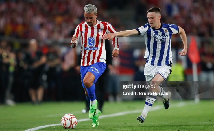 Video bóng đá Atletico - Sociedad: 120 phút nghẹt thở (CK Cúp Nhà vua) - 1