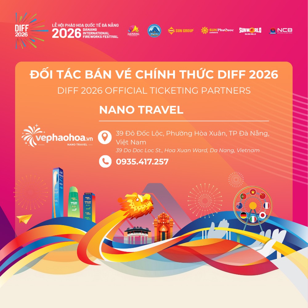 Mua vé pháo hoa Đà Nẵng được tặng gấu bông xinh xắn - 1