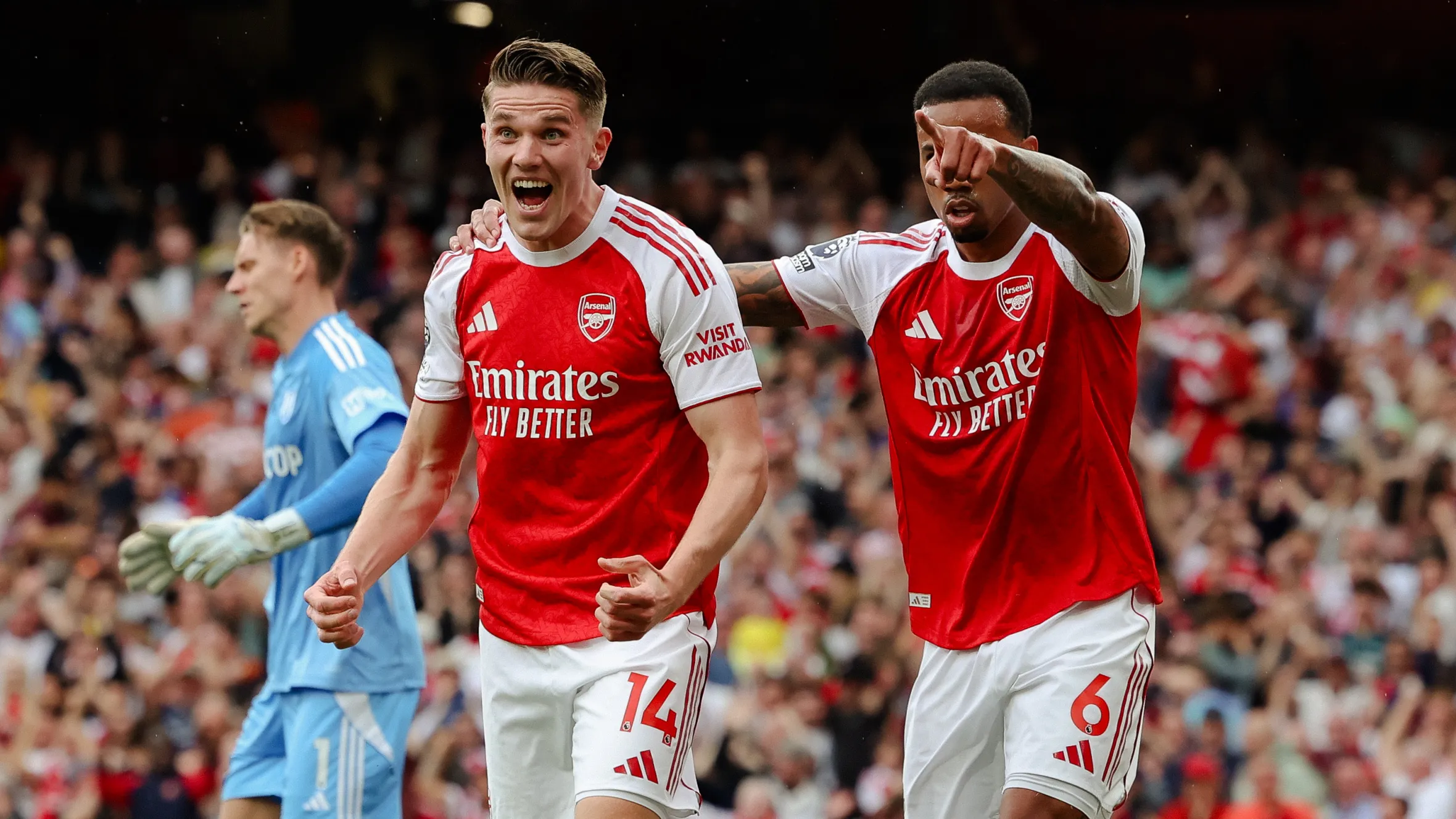 Gyokeres "lên đồng" nhờ nối lại tình xưa với mỹ nhân, Arsenal mơ cúp Ngoại hạng Anh - 2