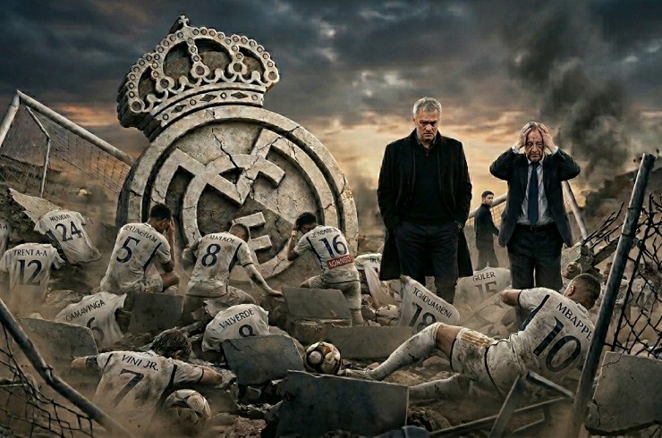 Real Madrid sắp thành "đống đổ nát", thách Mourinho hoặc HLV mới đến xây lại - 1