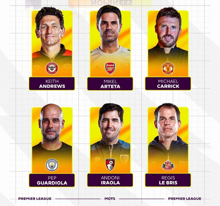 Fernandes mơ cú đúp danh hiệu hay nhất Ngoại hạng Anh, Carrick so kè Pep - Arteta - 2