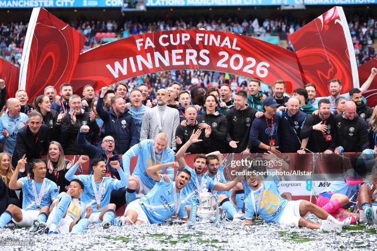 Man City vô địch FA Cup: Pep đi vào lịch sử, Chelsea tái hiện bi kịch 57 năm - 1