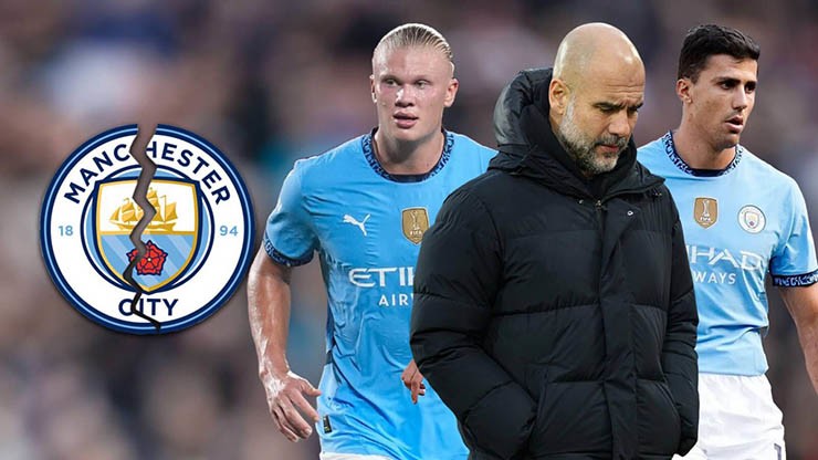 Man City tan rã: HLV Guardiola rời đi, Rodri đòi về Real & nguy cơ mất nốt Haaland - 1