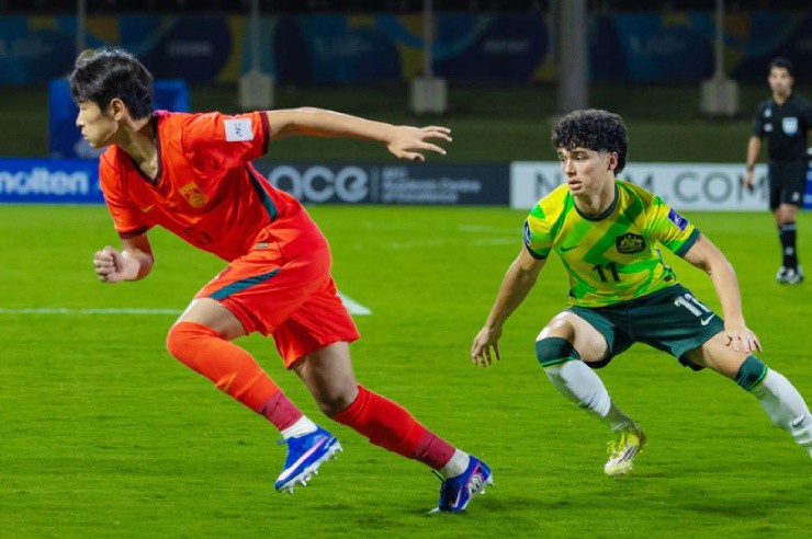 Video bóng đá U17 Trung Quốc - U17 Australia: (U17 châu Á) - 1