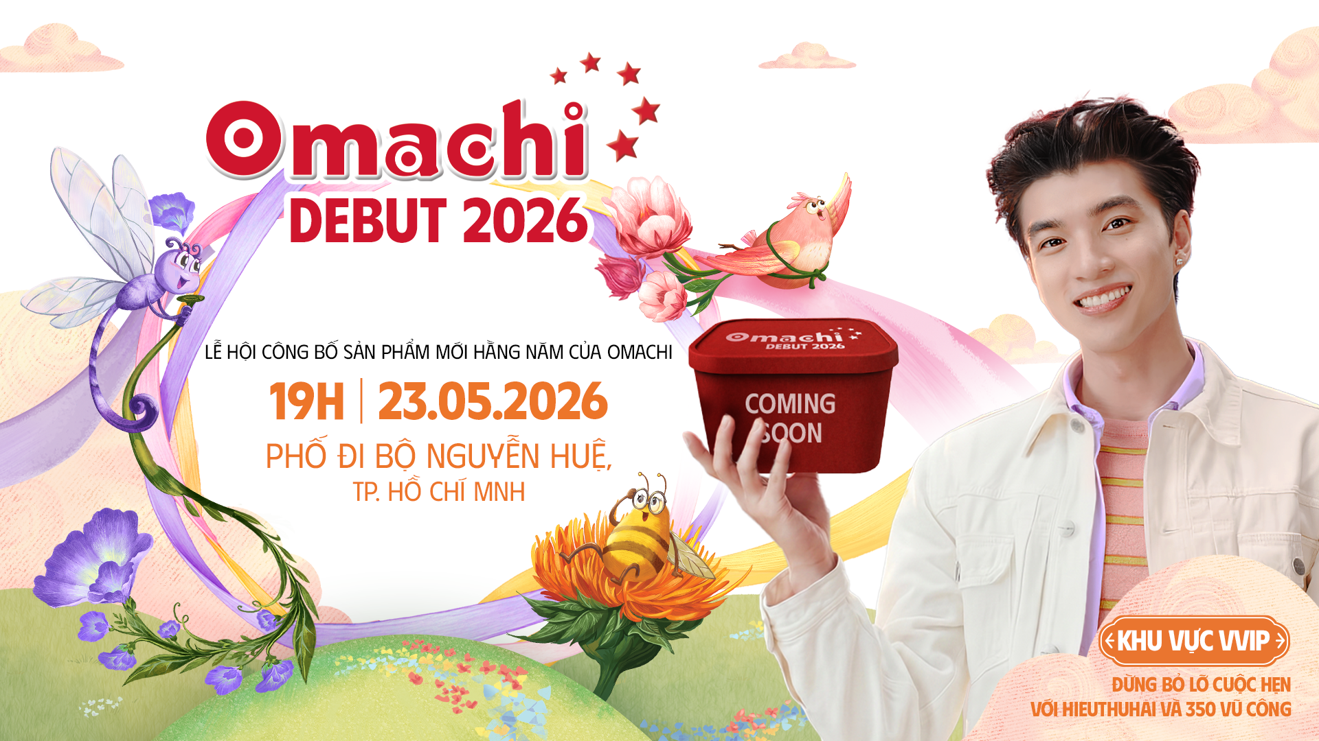 Omachi “chơi lớn” mở cửa tự do lễ hội ra mắt sản phẩm mới tại phố đi bộ Nguyễn Huệ - 1