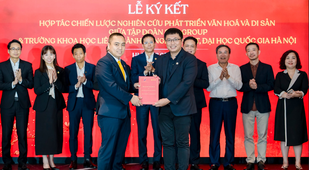 Đại học Quốc gia Hà Nội đồng hành cùng Tập đoàn Sun Group trong nghiên cứu phát triển văn hoá và di sản Việt Nam - 1