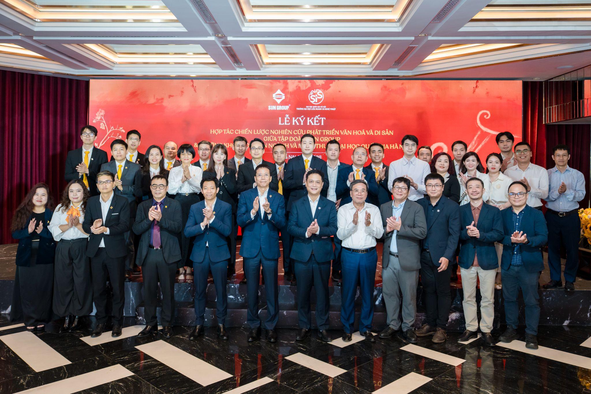 Đại học Quốc gia Hà Nội đồng hành cùng Tập đoàn Sun Group trong nghiên cứu phát triển văn hoá và di sản Việt Nam - 5