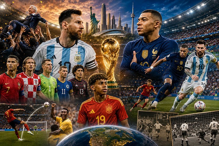 Messi - Mbappe tranh "ngôi báu", hàng loạt kỷ lục chờ phá ở World Cup 2026 - 1