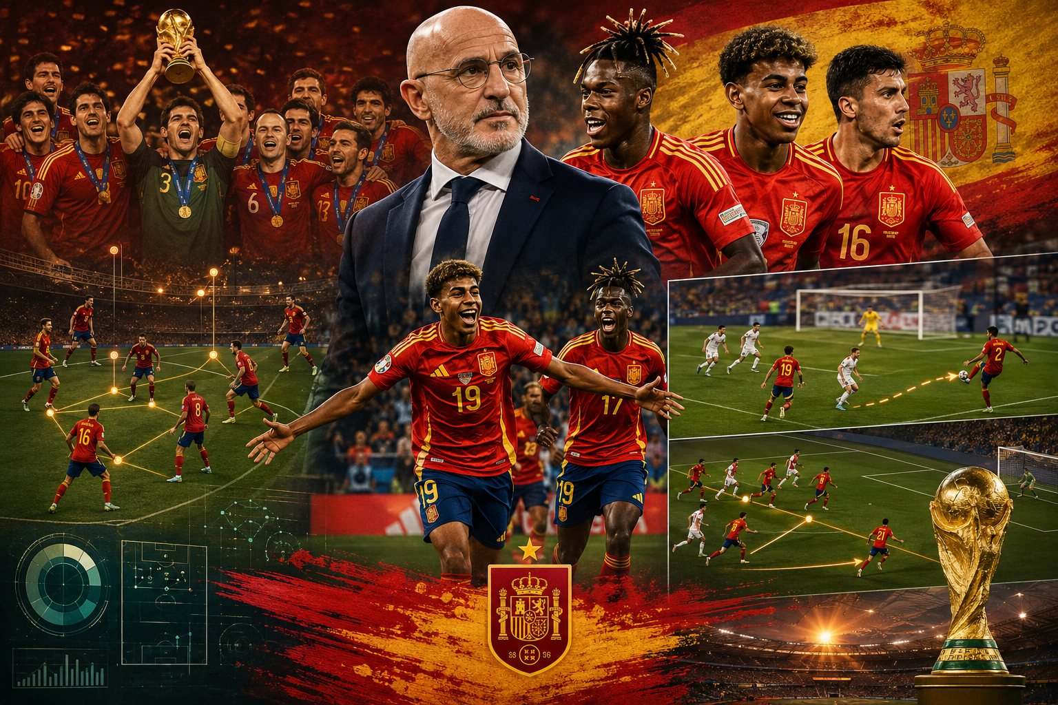 Tây Ban Nha nâng cấp "tiki-taka 2.0" chinh phục World Cup 2026, khôi phục "đế chế Đỏ" - 4