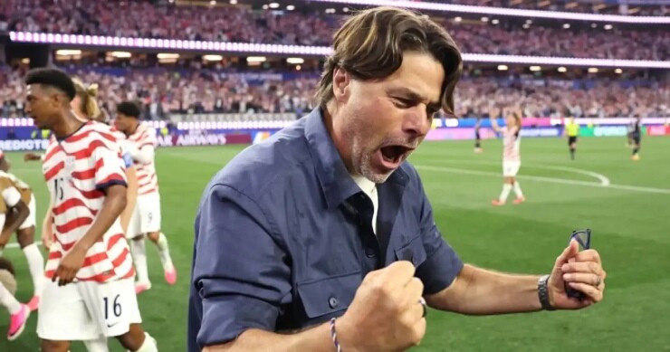 HLV Pochettino phấn khích vì trận thắng lịch sử, sao ĐT Mỹ vượt Ronaldo ở World Cup - 1