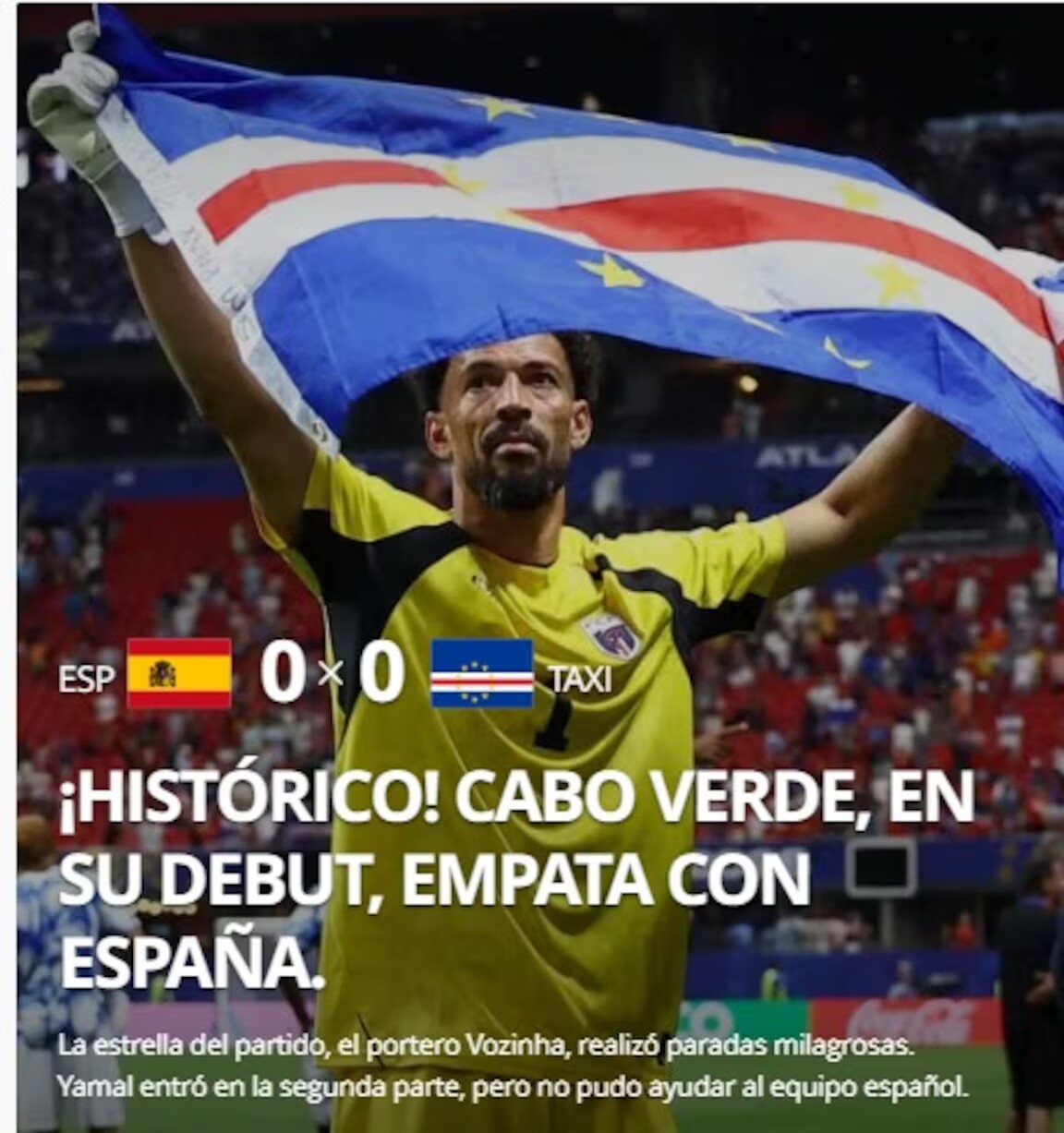 Cape Verde gây sốc tại World Cup: Báo chí ngỡ ngàng, người hùng thủ môn được khen hơn Neuer - 5