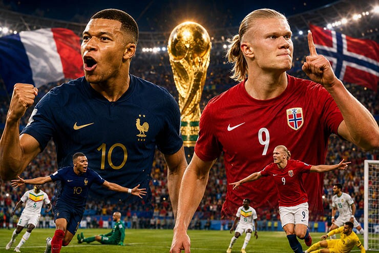 ĐT Pháp - Na Uy tranh ngôi đầu World Cup: Chờ màn so tài Mbappe - Haaland - 2