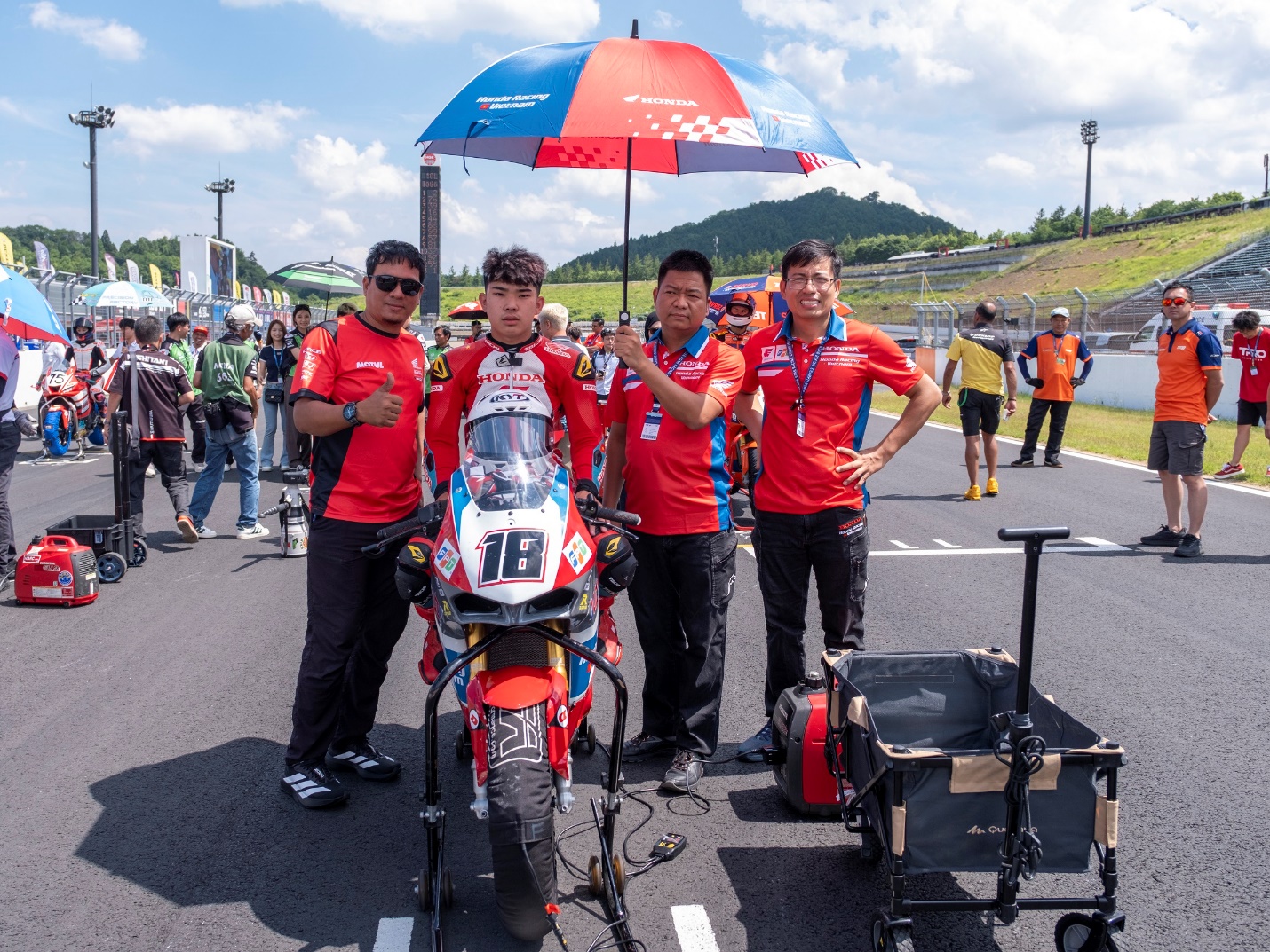 Honda Racing Vietnam chinh phục Motegi – Nhật Bản với chiến thắng kép tại Chặng 3 ARRC 2026 - 2