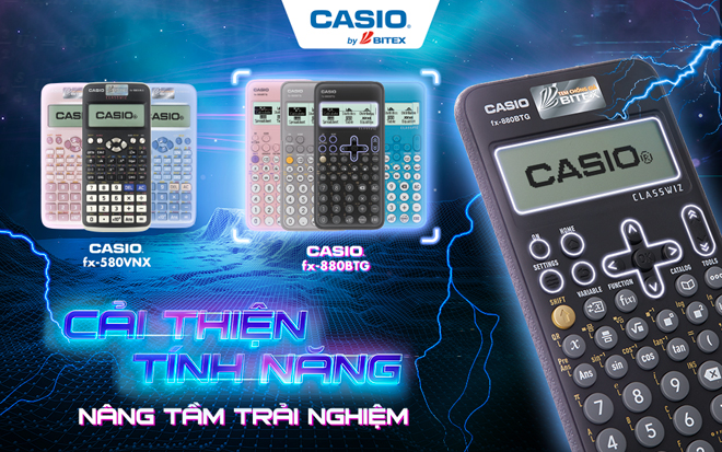 Khám phá tính năng quét QR Code của Casio fx-880BTG, giải toán nhanh và nâng cao chất lượng học tập đáng kể - 1