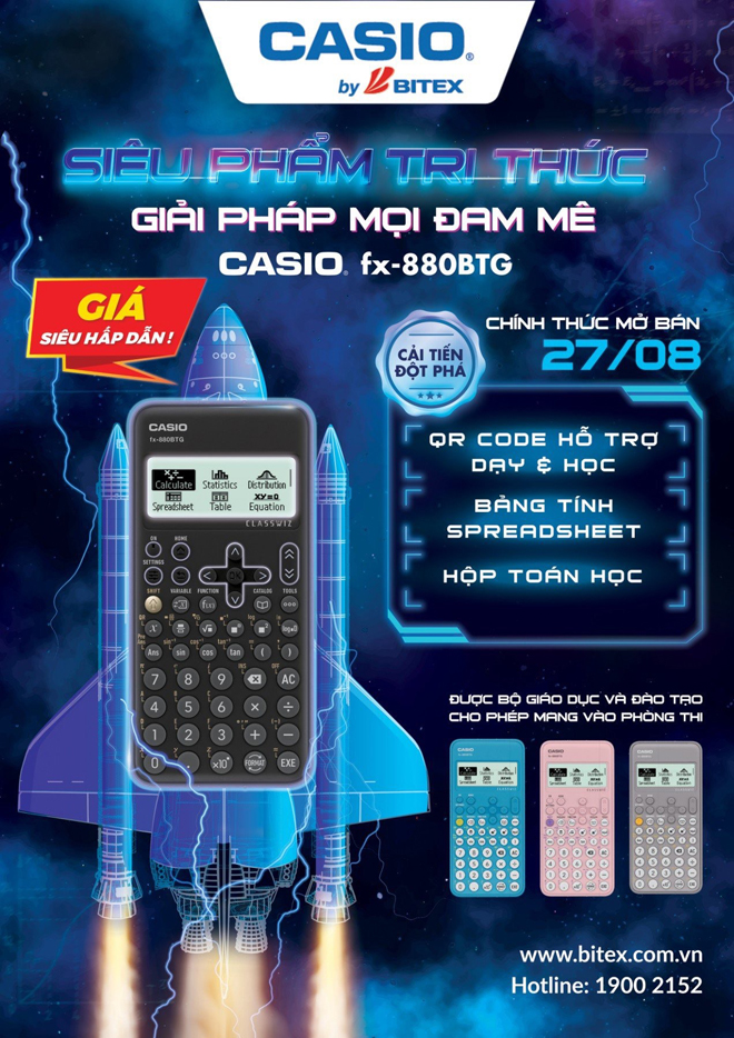 Khám phá tính năng quét QR Code của Casio fx-880BTG, giải toán nhanh và nâng cao chất lượng học tập đáng kể - 2