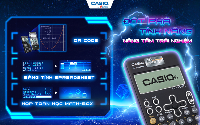 Khám phá tính năng quét QR Code của Casio fx-880BTG, giải toán nhanh và nâng cao chất lượng học tập đáng kể - 3