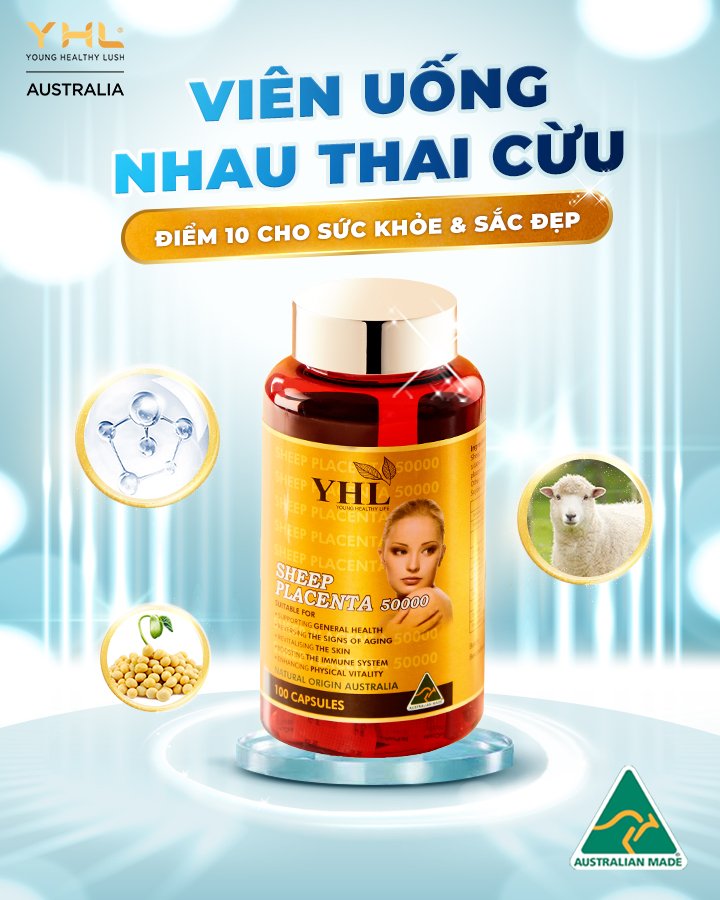 Viên uống nhau thai cừu từ Úc – Chống lão hóa theo cách riêng biệt - 2