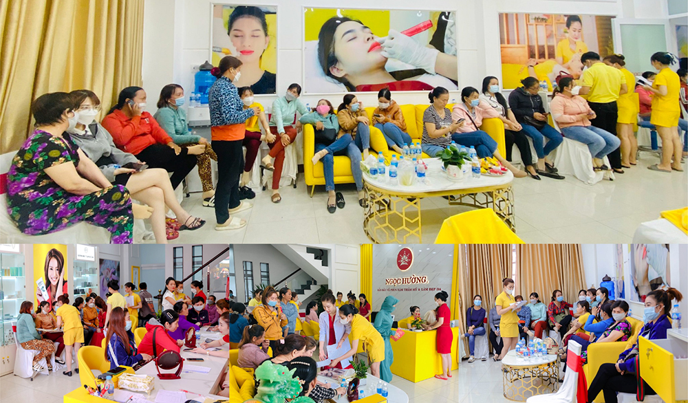 Thẩm mỹ viện Ngọc Hường luôn chật kín khách những ngày khai trương - 1