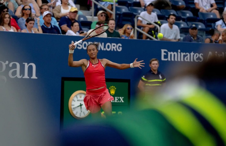 &#34;Thần đồng&#34; tennis Trung Quốc gây chấn động, lọt vào tứ kết US Open - 3