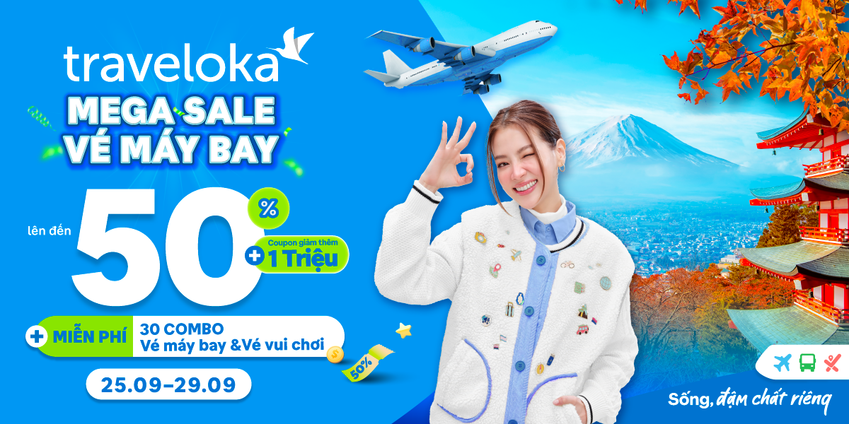 Traveloka tung bão vé máy bay giảm đến 50% cùng coupon 1 triệu đồng! - 2