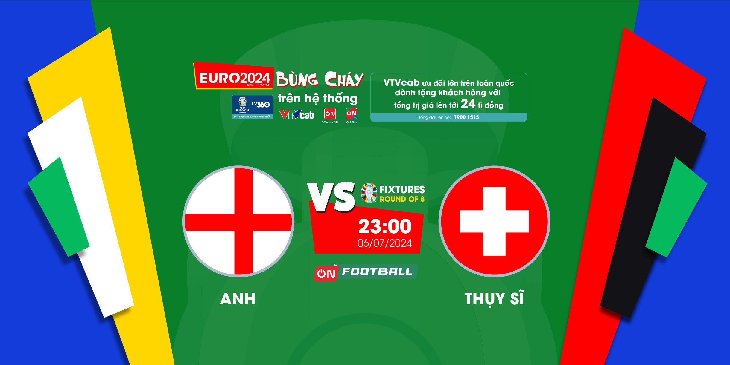 4 trận tứ kết Euro 2024: Tranh tài đỉnh cao, xem trực tiếp trên VTVcab - 3
