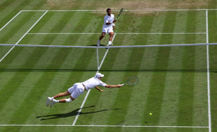 Thêm 6 cú sốc ở Wimbledon: Tay vợt tỷ phú & "Hoàng tử" nói câu "giã từ" - 3