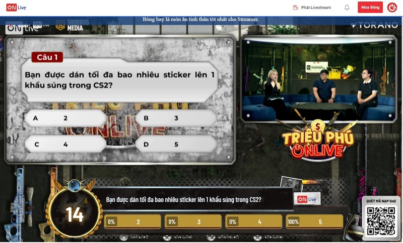 Nền tảng livestream tương tác ON Live phát sóng miễn phí “Esports World Cup 2024”  - 4