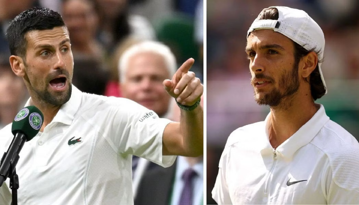 Djokovic "ngồi mát" vào bán kết, bị khán giả la ó vô cớ tại Wimbledon - 1