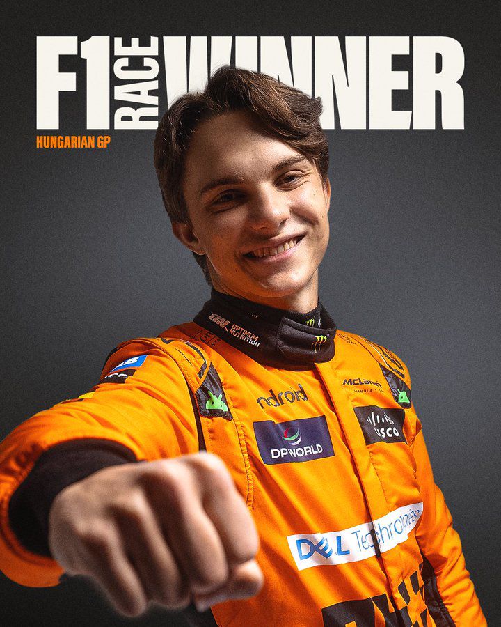 Kết quả đua xe F1, Hungarian GP: Sao trẻ Oscar Piastri lên ngôi, McLaren thống trị - 1