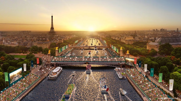 Khai mạc Olympic Paris mới lạ: 10.500 VĐV trình diễn trên sông Seine có gì đặc biệt? - 1