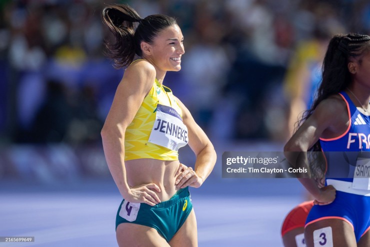 Người đẹp "rung lắc" gặp sự cố Olympic, kiều nữ "nhận 0 điểm" chạy 100m rào nữ - 1