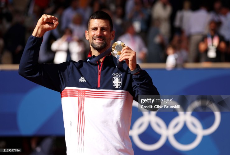Djokovic "chạm đâu cũng thấy kỷ lục", săn 2 cột mốc "khủng" ở US Open 2024 - 1