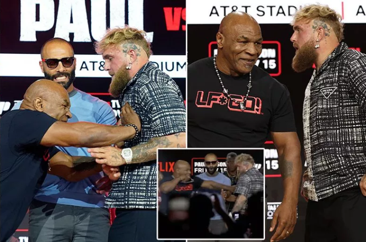Mike Tyson tung đòn với Jake Paul, "Ông cháu" dọa đấm "Mike Thép" bất tỉnh - 1
