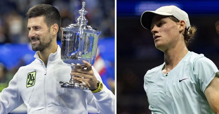 Sinner vững vàng ngôi đầu, Alcaraz vẫn kém Djokovic (Bảng xếp hạng tennis 19/8) - 1