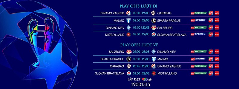 Champions League 2024/25: Vòng Playoff hứa hẹn kịch tính, đón xem trên VTVcab - 1