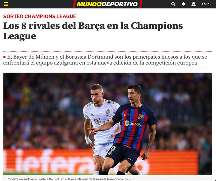 Báo Tây Ban Nha khen kịch bản hoàn hảo bốc thăm Cúp C1, tin Real - Barca sẽ đi tiếp - 3