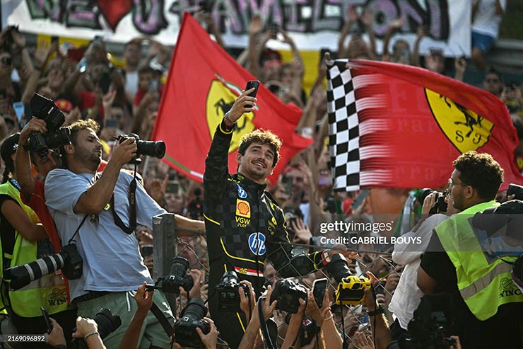Đua xe F1, kết quả Italian GP: Bất ngờ Verstappen, đội Ferrari lập công - 1
