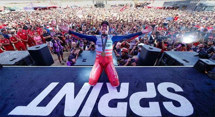 Đua xe MotoGP, Aragon GP: "Nhà vua" trở lại, Bagnaia có chặng đua đáng quên - 3