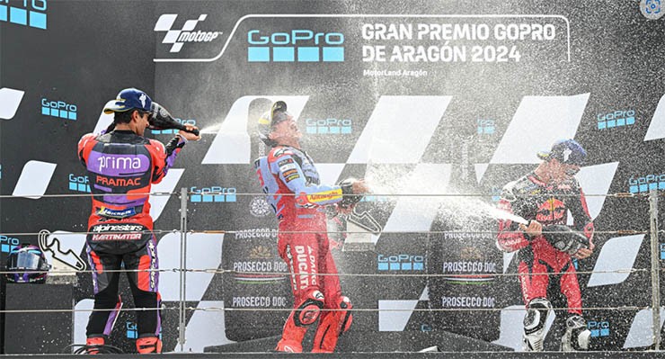 Đua xe MotoGP, Aragon GP: "Nhà vua" trở lại, Bagnaia có chặng đua đáng quên - 5