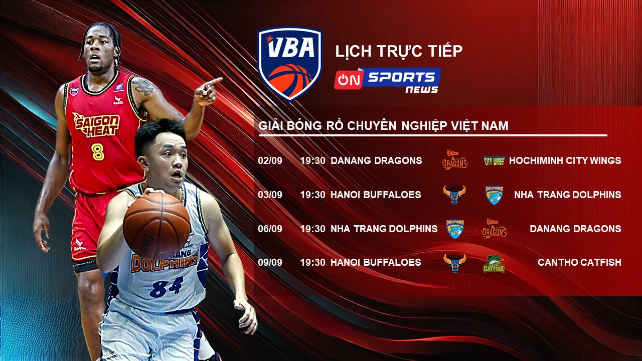 Lịch thi đấu các giải thể thao đầu tháng 9 trên VTVcab: Nhiều sự kiện hấp dẫn - 2