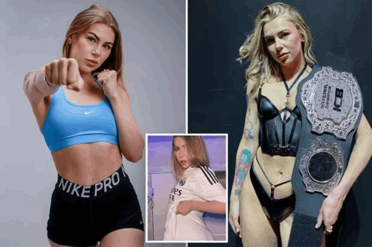 Nữ võ sỹ Boxing "đẹp quá cũng khổ", vừa gợi cảm vừa đấm bốc giỏi - 1